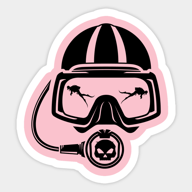 commercial diver graphic Sticker by UltraPod